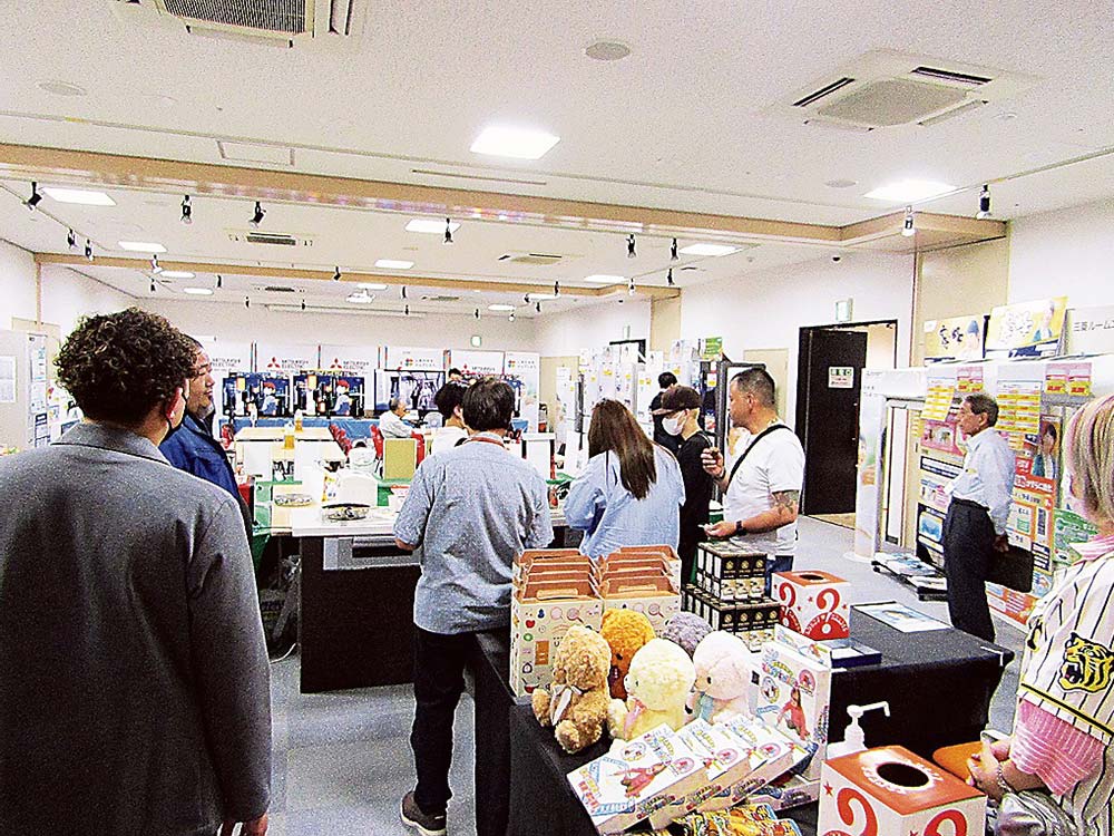 神戸市中央区の神戸HDCで開催された三菱電機の合展