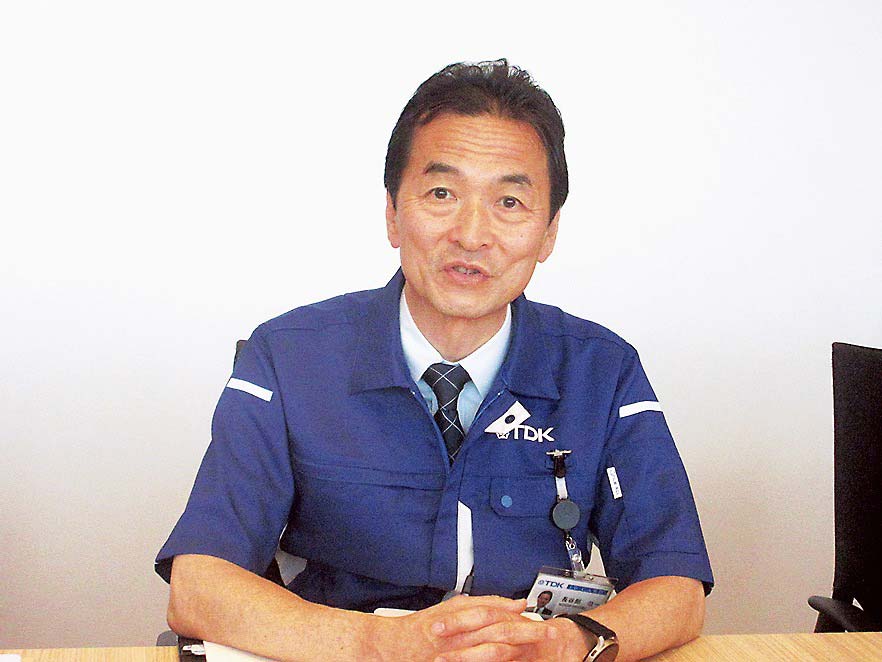 再利用の意義を語るTDKの長谷部公一部長