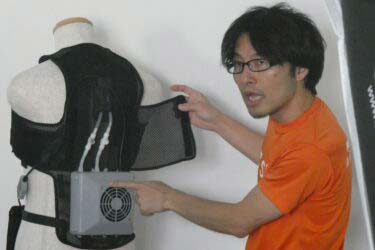 体を広範囲に冷やす　シフトールから暑さ対策ウェア登場