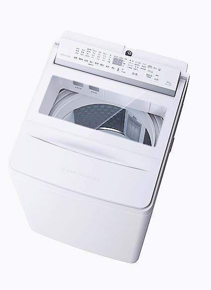 洗濯中も中が確認できる透明窓