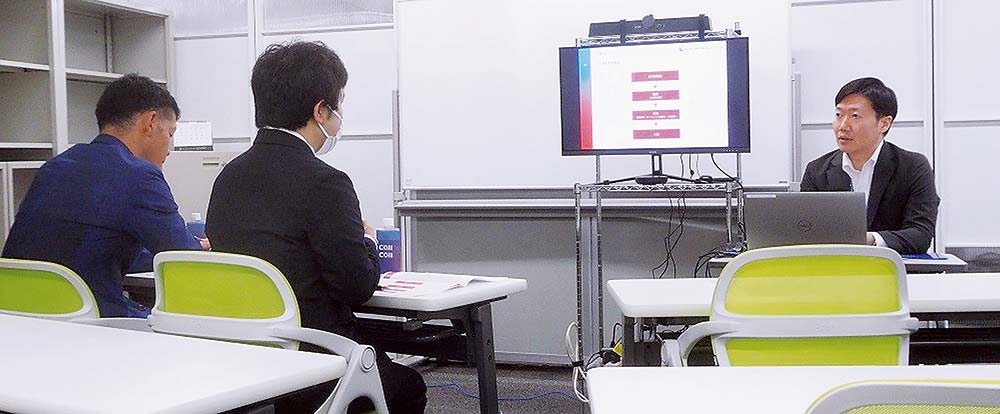 入社説明も念入りに行う