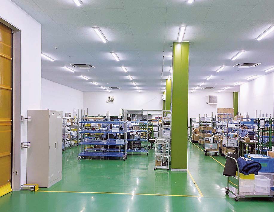 協力会社の工場（組み立てエリア）