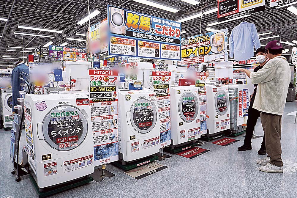洗濯機はドラム洗への買い替えを訴求していく