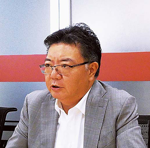 3月に社長に就任した張氏