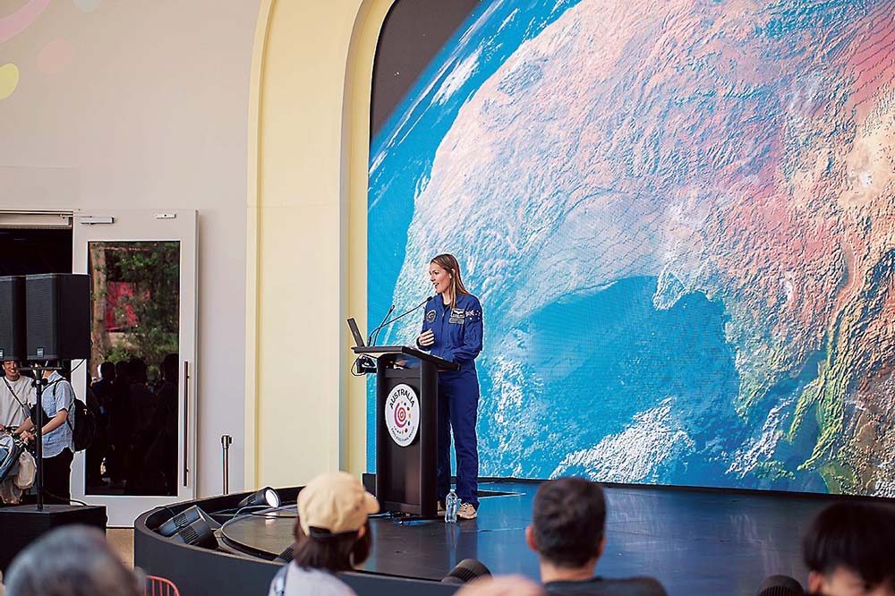 オーストラリア初の宇宙飛行士べネル＝ペッグ氏