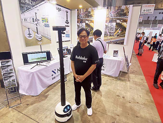 展示会ではugo miniを活用したソリューションを紹介した