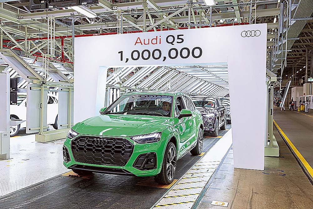 アウディは23年にメキシコで「Q5」の累計100万台生産を達成