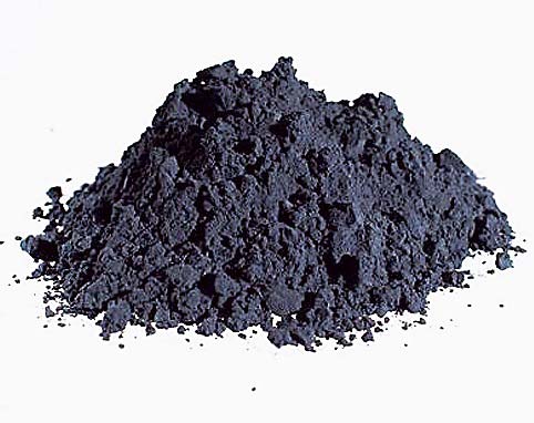 リチウムイオン電池の精製で抽出されたブラックマス（イメージ）