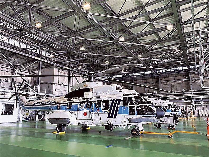 海上保安庁のヘリコプター