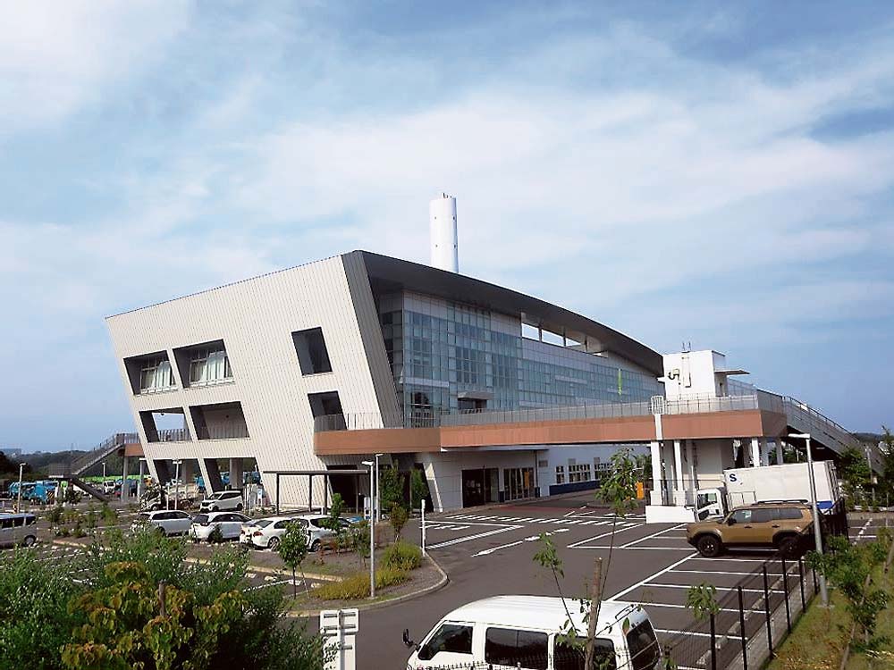 実証実験が行われた町田市バイオエネルギーセンター