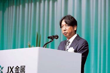 上場から半年、JX金属が記念パーティー　林陽一社長に聞く事業戦略と展望