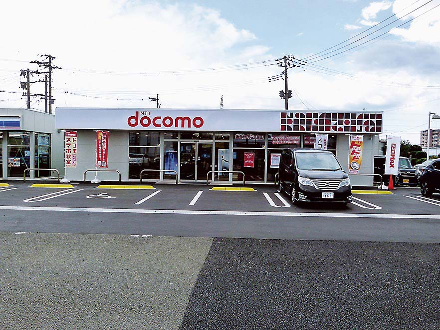 オープンしたドコモショップ仙台中田店