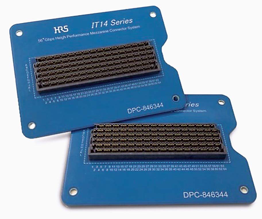 112ギガbps PAM4対応の高速伝送用コネクター