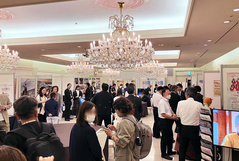 ケーブルフェスタのBtoB会場（昨年）