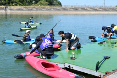 日本女子代表の堀江キャプテン参加、カヌー体験会を初開催　FUJI