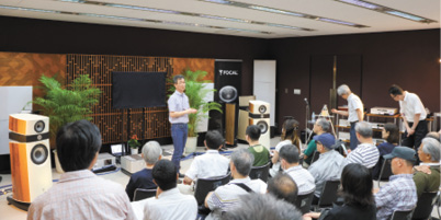 オーディオ各社は良い音に触れる機会を増やそうと試聴イベントなどに力を入れている