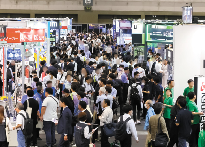 メーカー担当者らが来場し大盛況（2024年の様子）