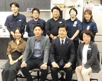 従業員が一丸になって取り組んだ