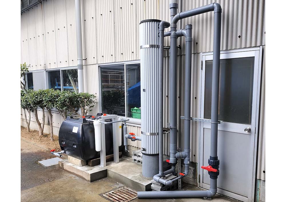 熊本市東区に設置されたecowinウォーター