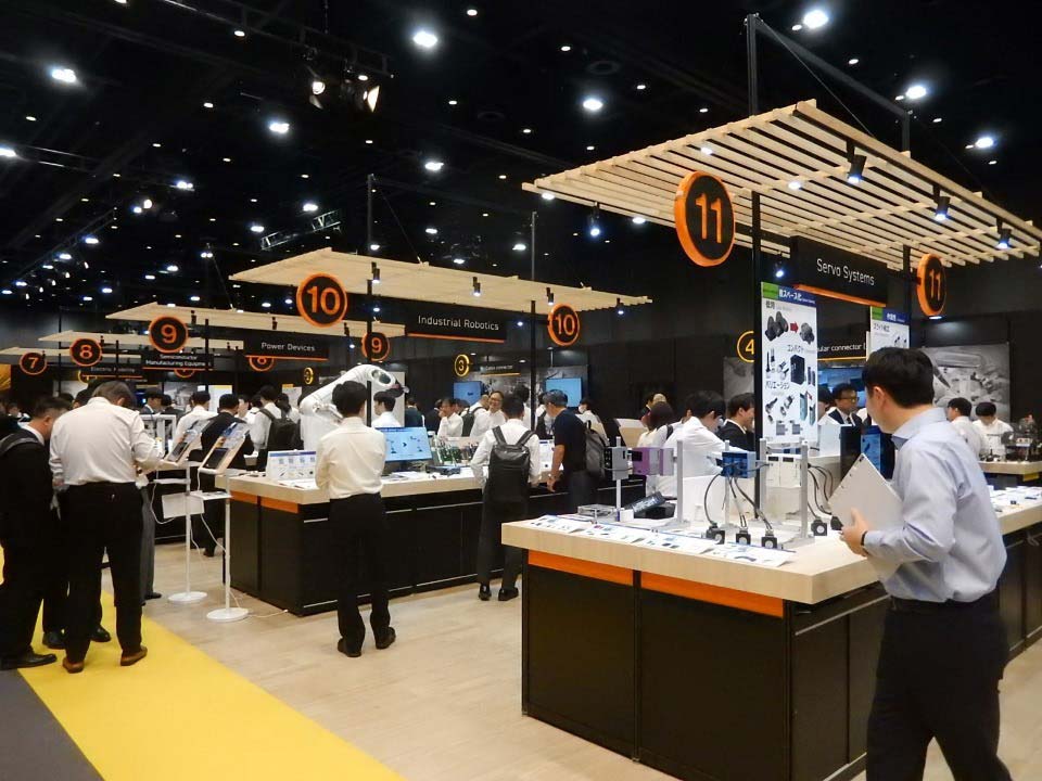Smart Manufacturingコーナーでは、現場課題を解決する各種ソリューションを提案