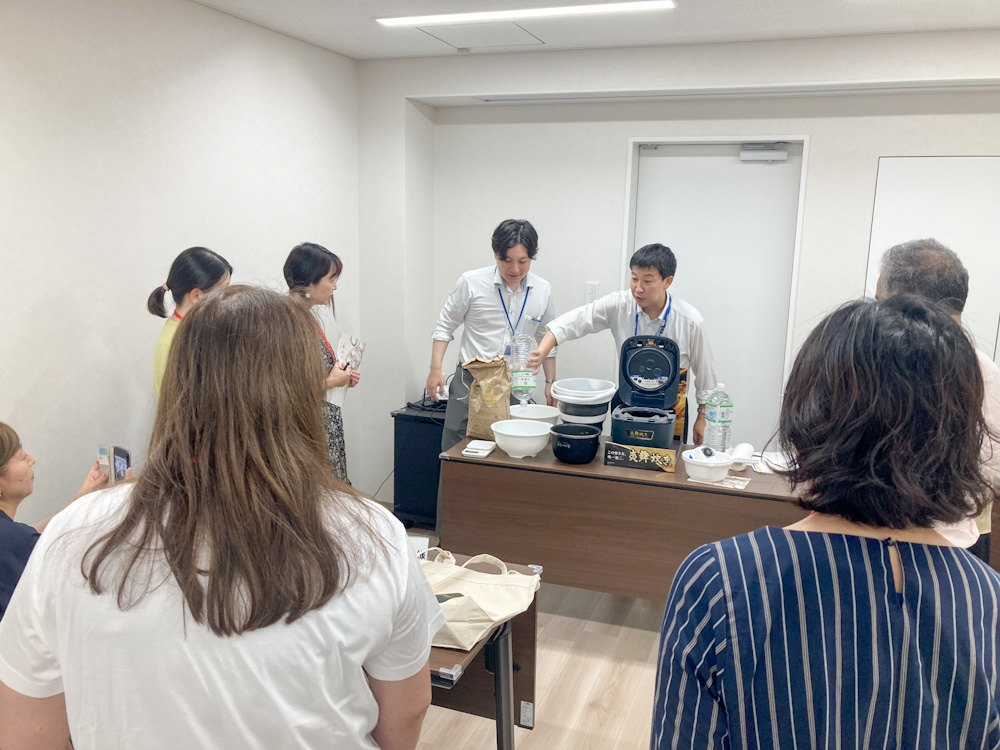女性スタッフを対象とした勉強会のもよう