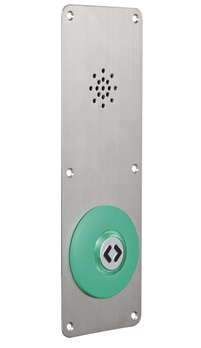 半自動ドアスイッチ音声案内装置