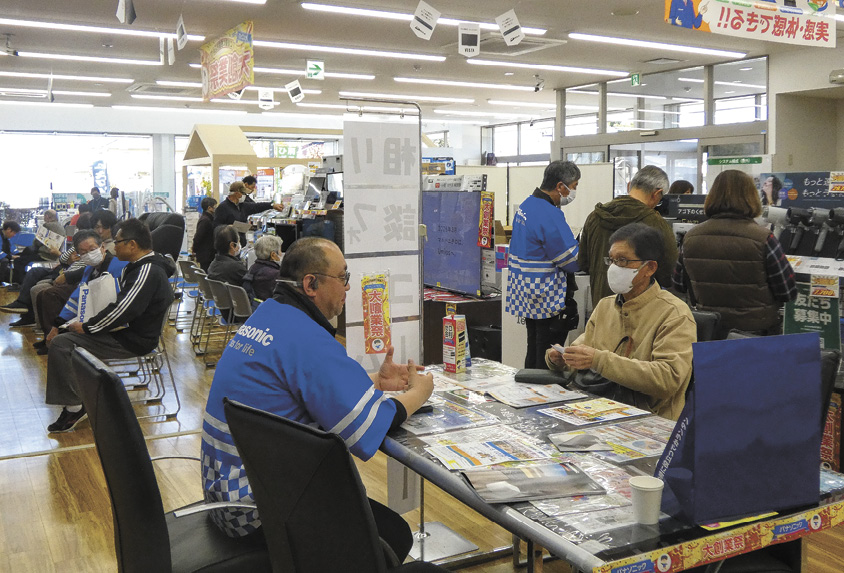 盛況だった65周年創業祭