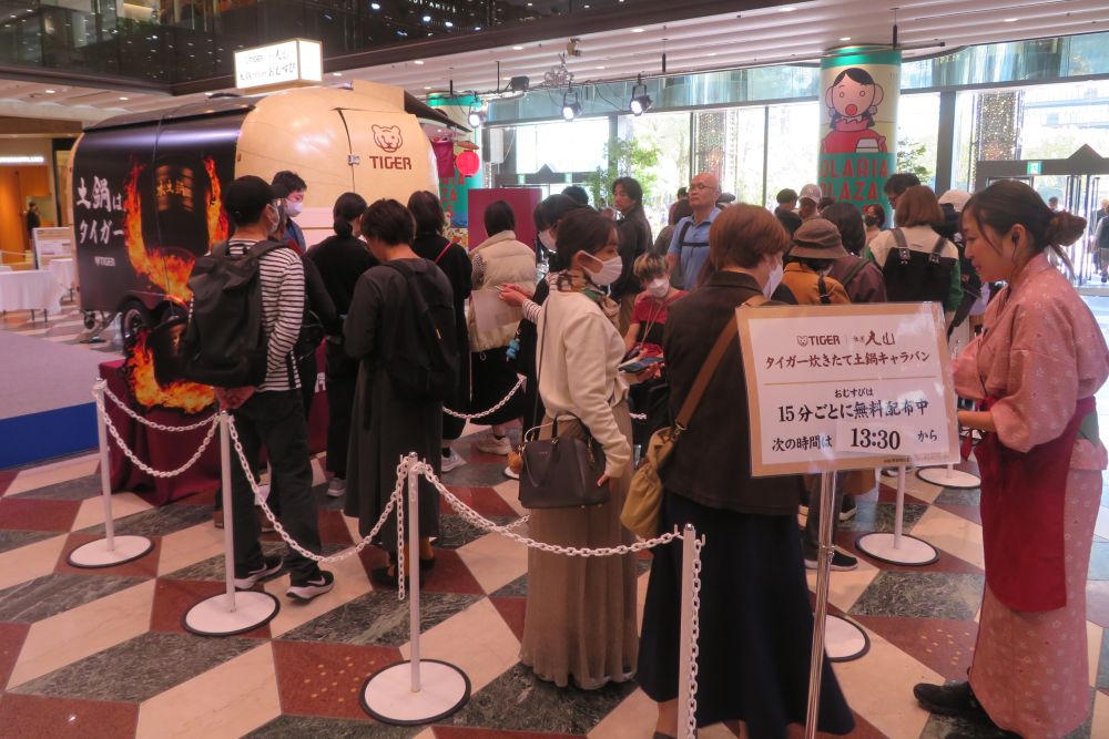 毎回行列ができる人気ぶり