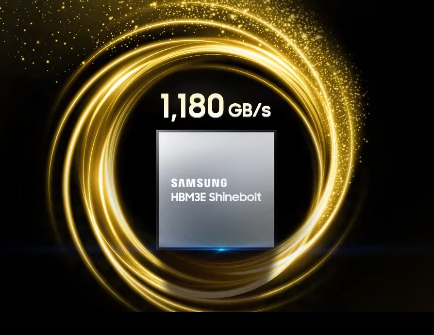 サムスン電子のHBM３E
