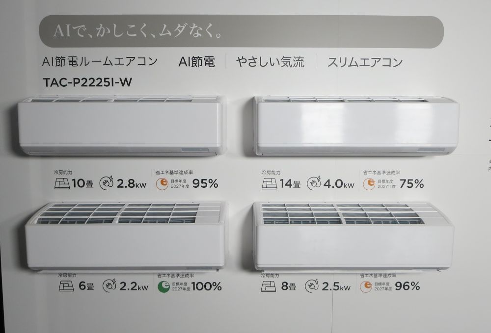 日本市場向けに開発したルームエアコン