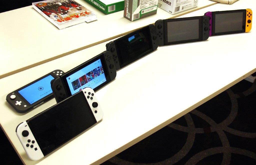 「Nintendo Switch」上で動作するMSXエミュレーターで動くゲームのデモ