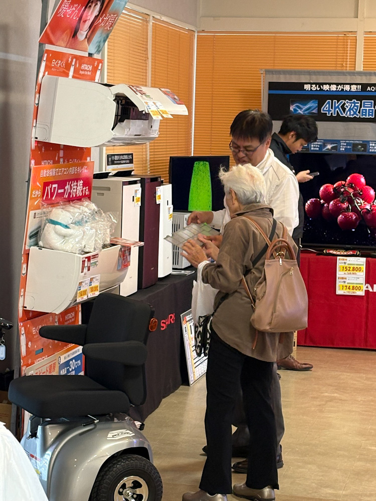 来場、売り上げとも前年を上回った小樽会場