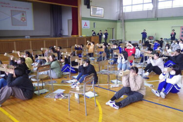 三菱電機東北支社、防災テーマの体験会実施