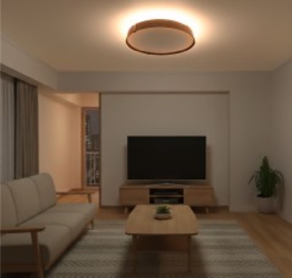 間接照明で光が広がり、高級感のある空間を創り出す