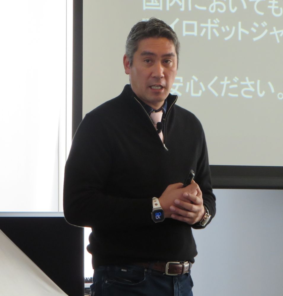 アイロボットジャパンの山田社長