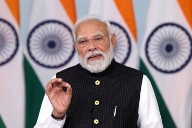 印・台の半導体合弁工場で起工式、モディ首相が輸出国への脱皮に意欲