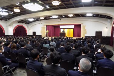 関西菱材会セミナー　元ラグビー日本代表の大畑氏が講演　200人が参加 