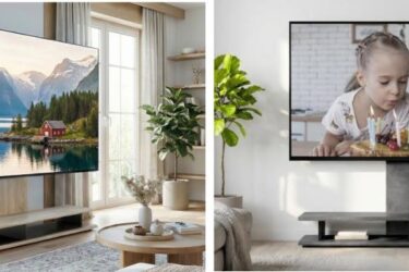 ヤマダ、壁寄せテレビスタンドを発売　40～77インチに対応