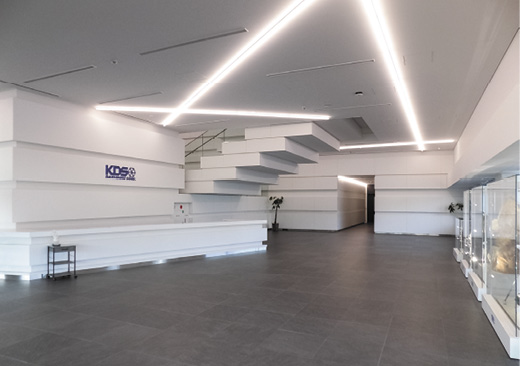 1階のエントランス