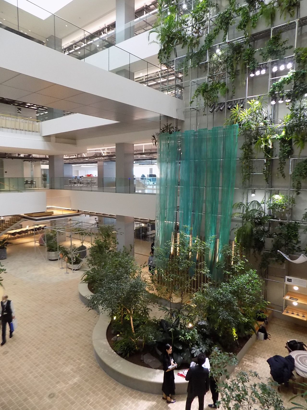 自然との調和を図り、働きやすい環境を整えた共創スペース
