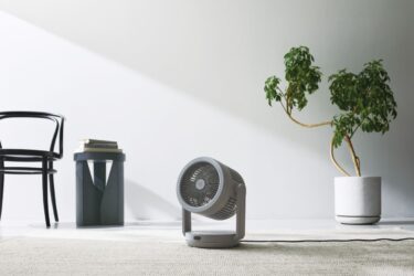 サーキュレーター市場に参入　2種類の風を自動生成　象印