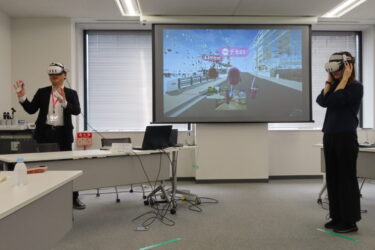 リコージャパン、VRで建設DXを加速　石神井川護岸整備に「仮想現場」活用