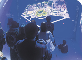 大阪・関西万博で好評を得た没入体験型シアターを再現（大阪港バーティポート）