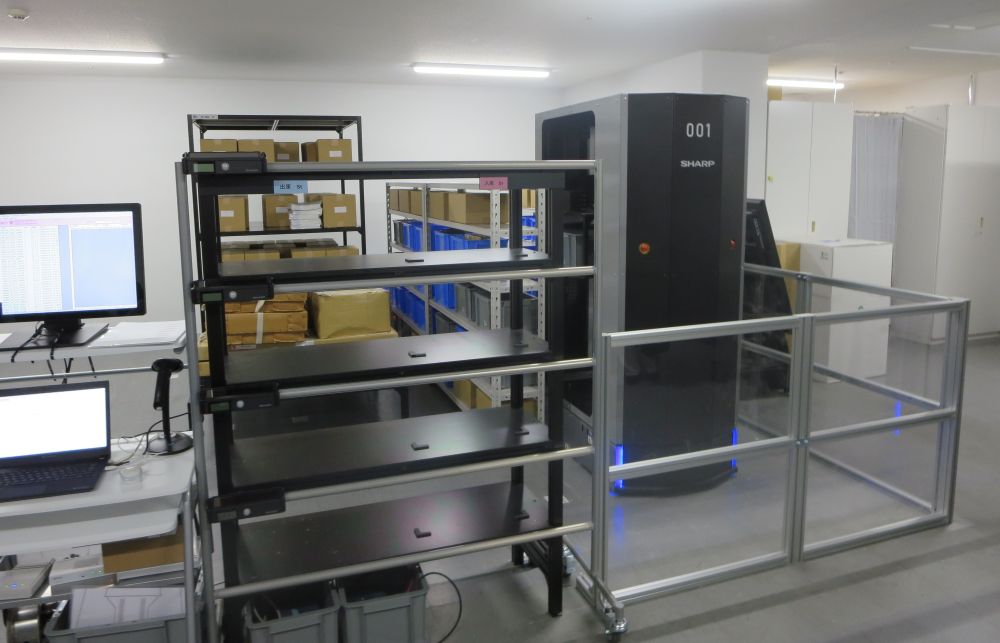 常設ショールームで初めてAGVを導入し、動作確認ができる