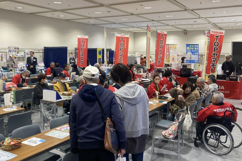 前年の来場を上回った春の大感謝祭