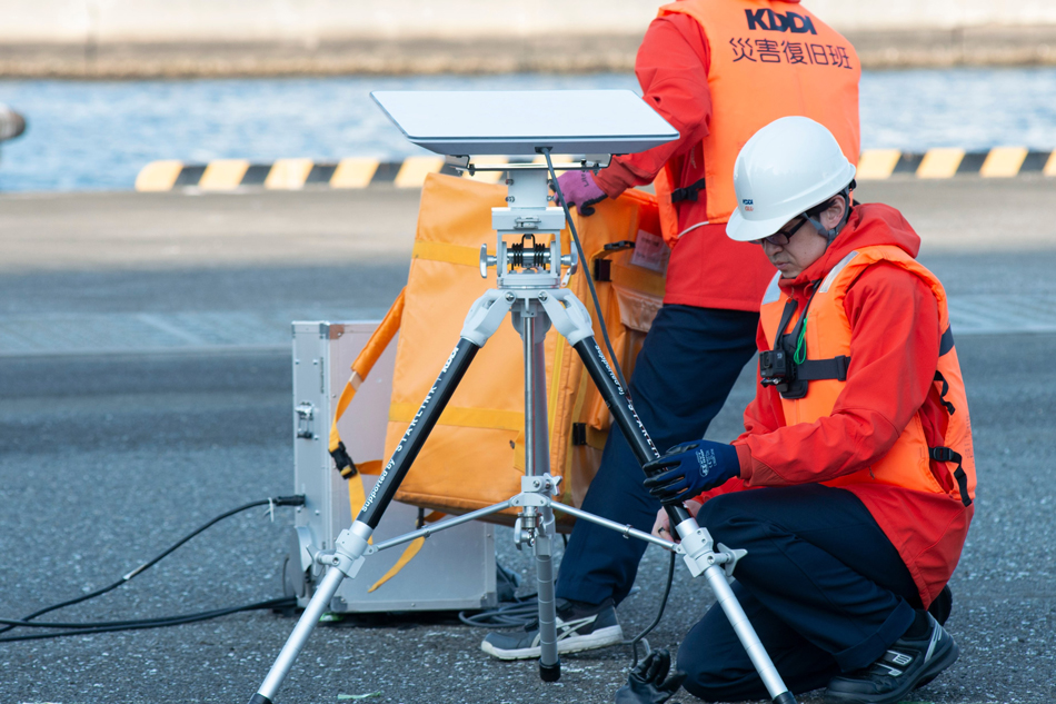 Starlink機材一式の活用イメージ