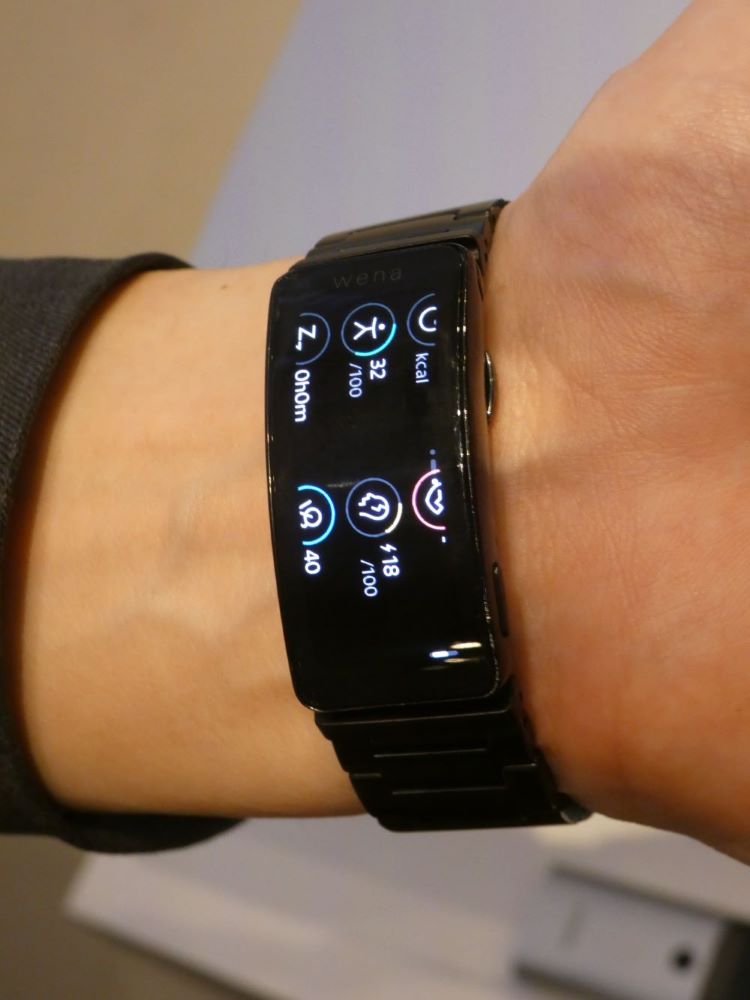 実際に装着した様子