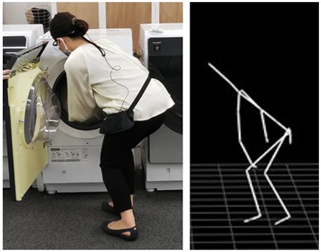 動作解析の様子(ドラム式洗濯乾燥機)など、ユーザー調査の取り組みも紹介