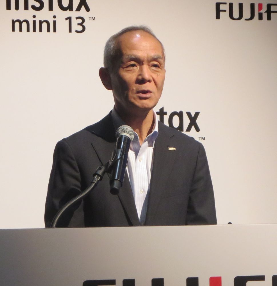 富士フイルムの山元取締役副社長イメージングソリューション事業部長