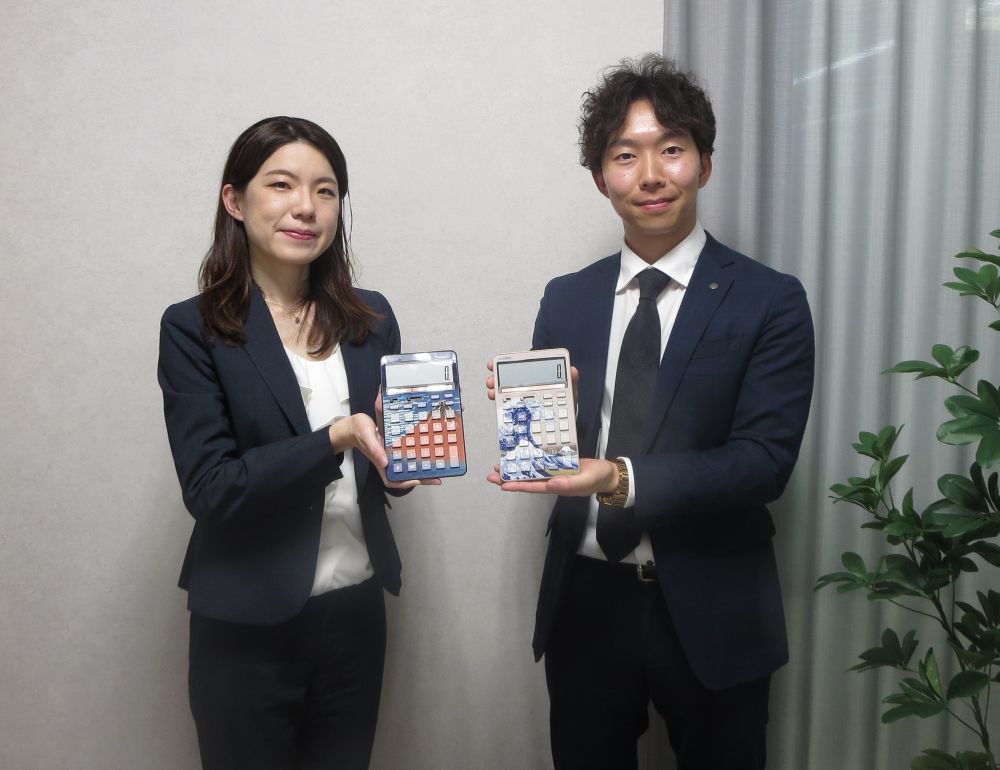 カシオの甲斐さん（左）と飯川さん